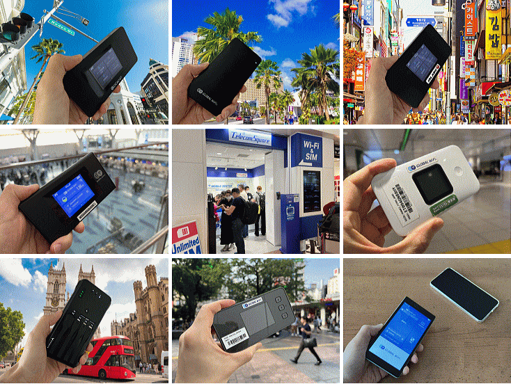 モバイル製品 検証風景