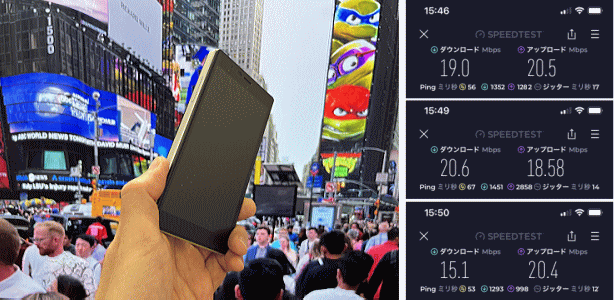 アメリカ 速度 調査